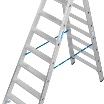 Двухсторонняя стремянка со ступенями R13 KRAUSE STABILO 2х8 ступеней 136183 - ЛЕСТНИЦЫ СТРЕМЯНКИ KRAUSE В ЕКАТЕРИНБУРГЕ