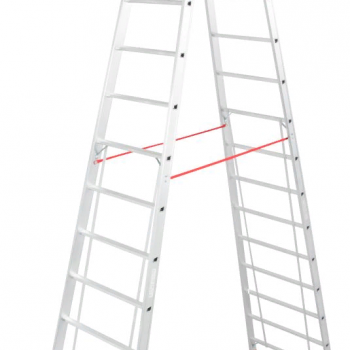 Двухсторонняя стремянка с перекладинами KRAUSE STABILO 2х16 ступеней 801746 - ЛЕСТНИЦЫ СТРЕМЯНКИ KRAUSE В ЕКАТЕРИНБУРГЕ