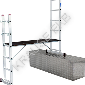 Лестничные подмости KRAUSE CORDA 2х6 РВ 3,75м 080011 - ЛЕСТНИЦЫ СТРЕМЯНКИ KRAUSE В ЕКАТЕРИНБУРГЕ